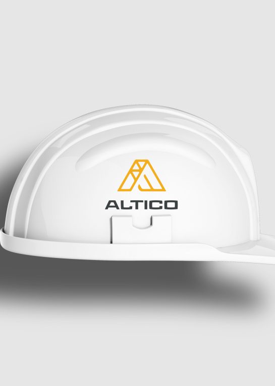 Construction Helmet isolated on white background. 3D rendering. Construction Helmet isolated on white background. 3D rendering.